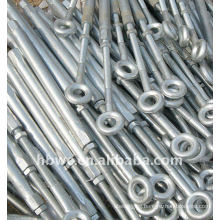 Hot-dip galvanized ring bolts and nuts